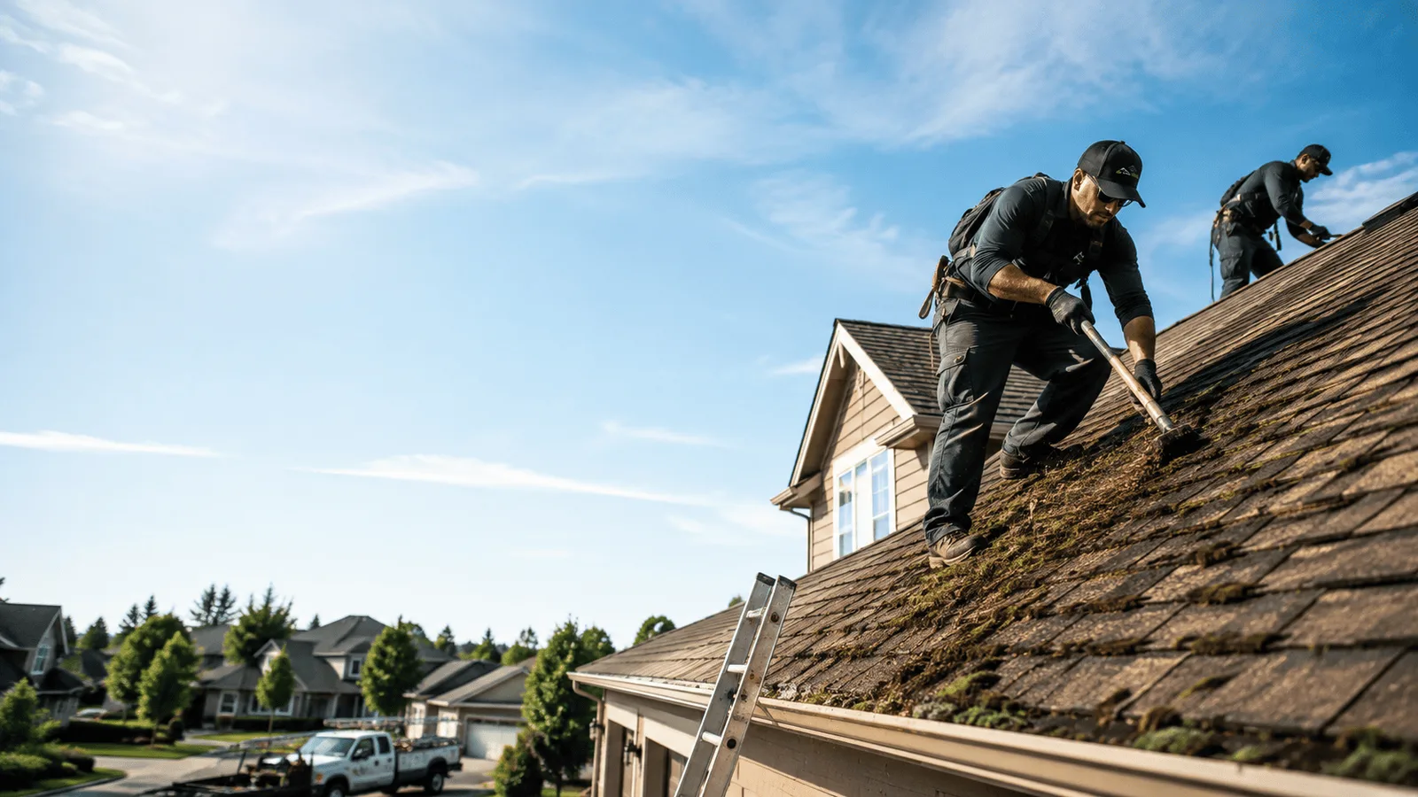 Roof Moss Removal in Center Point, LA near me